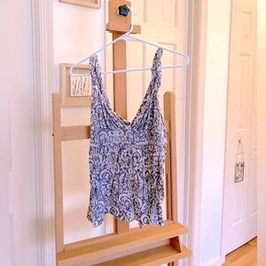 Vintage Weston Wear Twisted Tank Blouse